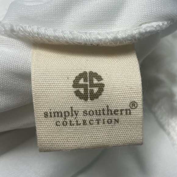 SIMPLY Southern Faux Fur Popcorn Puff 1/4 Zip Pullover Sweater, White, Small - Picture 3 of 9